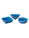 Le Creuset Stoneware 3-piece Tapas Dish Set In Marseille