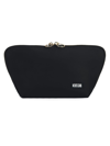 Kusshi Signature Makeup Bag In Black Red