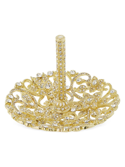 Olivia Riegel Flora Gold Embellished Ring Holder