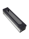 Tizo Lucite Mezuzah In Smoke