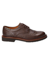 MEPHISTO MEN'S MAX LEATHER LACE-UP BROGUES