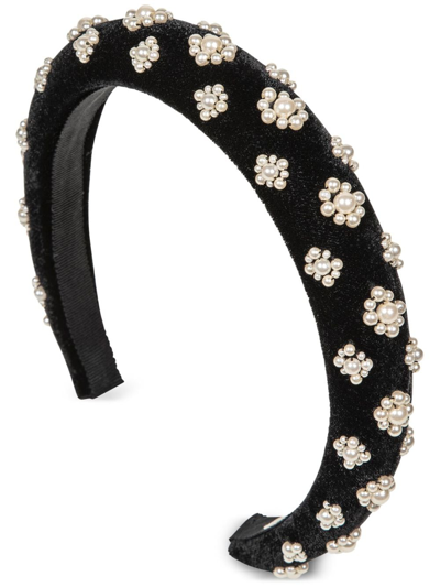 JENNIFER BEHR MARGRET PEARL-EMBELLISHED HEADBAND