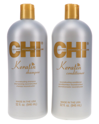 Chi 2oz Keratin Breath Of Fresh Hair Duo Kit