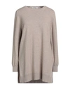 Kangra Cashmere Kangra Woman Sweater Beige Size 4 Wool, Silk, Cashmere