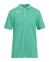 Kappa Man Polo Shirt Green Size 4xl Cotton