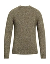 Irish Crone Man Sweater Sage Green Size Xl Virgin Wool, Polyester, Polyamide, Polyacrylic