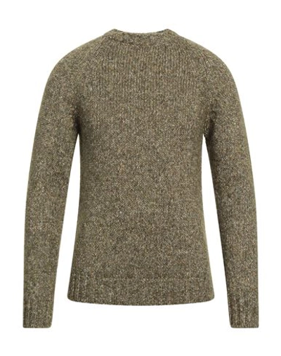 Irish Crone Man Sweater Sage Green Size Xl Virgin Wool, Polyester, Polyamide, Polyacrylic