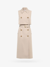 BURBERRY BURBERRY WOMAN TRENCH WOMAN BEIGE TRENCH COATS