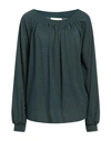 Chiara Boni La Petite Robe Woman Sweater Deep Teal Size 6 Polyamide, Viscose, Elastane, Polyester In Green