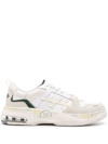 PREMIATA DRAKE LACE-UP LEATHER SNEAKERS