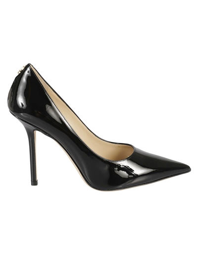 Jimmy Choo Love 100 Pointed Toe Pumps In Black