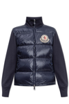 MONCLER MAGLIA SWEATSHIRT WITH DOWN FRONT