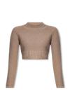 Max Mara Kaya Sweater In Tortora