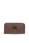 Etro Multicolour Paisley Logo Long Wallet