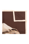 Max Mara 90cm Silk Animal Print Scarf In Leather