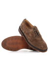 Henderson Baracco Lace-up Suede Derby Shoes In Brown