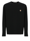Maison Kitsuné Black Fox Head Sweatshirt In Black