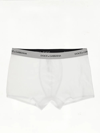 Dolce & Gabbana Regular Boxer In Bianco Ottico