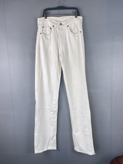 Pre-owned Levis Vintage Clothing X Vintage 90's Levi Strauss Japan J22 White Color Denim
