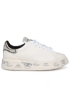 Premiata Belle 6548 Sneakers In Butter Leather In White