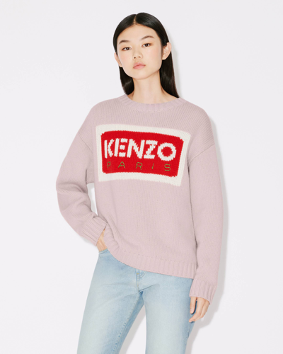 Kenzo Pull Paris Femme Rose Clair ModeSens GB