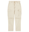 Polo Ralph Lauren Cargo Cotton Pants In Beige