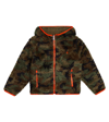 POLO RALPH LAUREN CAMOUFLAGE FAUX SHEARLING JACKET