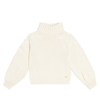 CHLOÉ TURTLENECK COTTON AND WOOL SWEATER