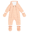 CHLOÉ BABY EMBROIDERED SNOWSUIT