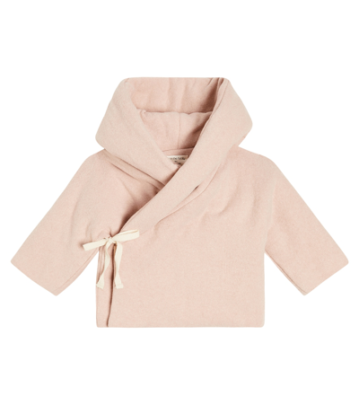 1+ In The Family Baby More Cotton-blend Fleece Jacket In Neutrals