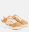 STELLA MCCARTNEY LOOP FAUX FUR SNEAKERS