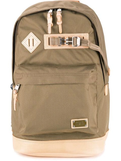 As2ov Ballistic Nylon Day Pack In Brown