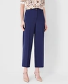 Ann Taylor The Kate Wide Leg Crop Pant In Pure Sapphire