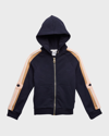 Chloé Fleece Hoodie In 45k Pink Washed