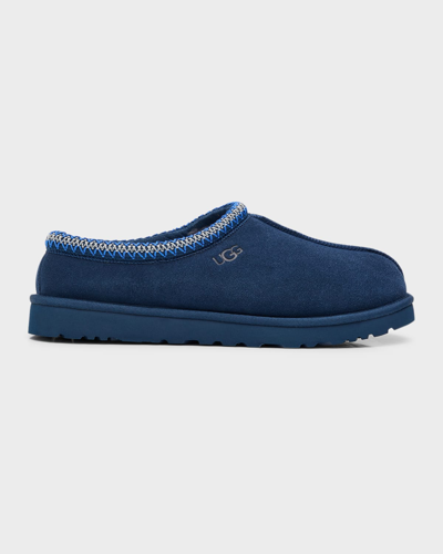 Ugg Tasman Slipper Clog In Deep Ocean, Men's At Urban Outfitters In Blue
