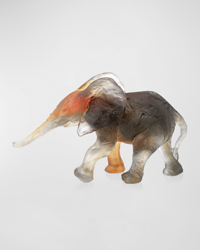 Daum Elephant Savana Figurine, 7"