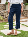 Frank & Eileen Blackstone Utility Pants In Vintage Navy