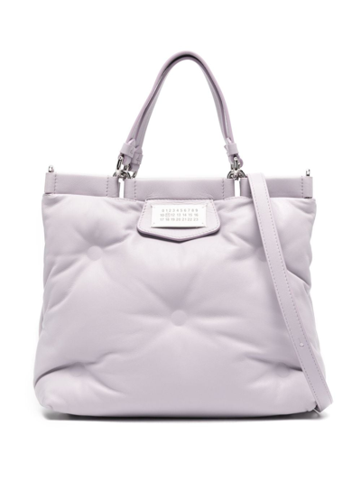 Maison Margiela Glam Slam Classique Tote Bag In Purple
