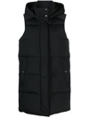 WOOLRICH PADDED HOODED GILET