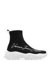 Versace Jeans Couture Logo-print High-top Sneakers