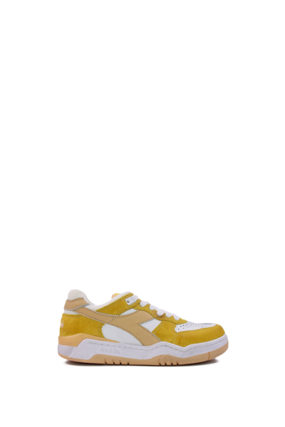Diadora Sneakers  Heritage Woman In Yellow