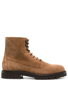 BRUNELLO CUCINELLI ANKLE-LENGTH SUEDE BOOTS
