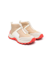 Camper Round-toe Zipped Boots In Neutrals