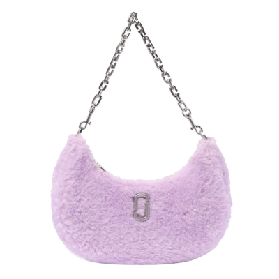 Marc Jacobs The Small Curve Shoulder Bag In Purple