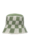 MEMORIAL DAY CHECKED COTTON BUCKET HAT