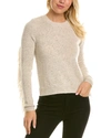 AUTUMN CASHMERE FRINGED CASHMERE SWEATER