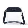 Baggallini Clear Stadium Explorer Crossbody In Blue