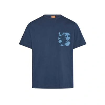 Mos Mosh Mood Indigo Mens Gallery Forte Flower Tee