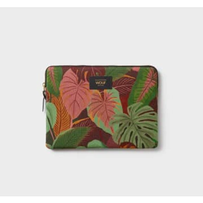 Wouf Print Cover Leaves For Tablet And Ipad