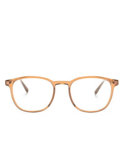 Mykita Lavra Round-frame Glasses In Brown